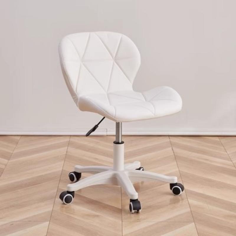 Dormitory Computer Chair Office Ergonomic Chair Bedroom Dressing Chair Swivel Chair - Adjustable Height, 360 ° Swivel