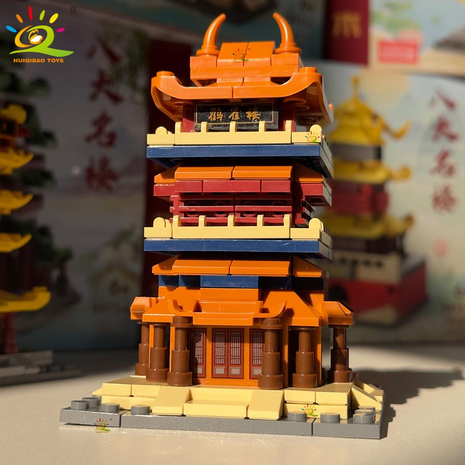 Non-Toxic Moc City Street View Mini Building Blocks Diy City Commercial Street Coffee Shop Puzzle Toys Home Ornaments Decoration