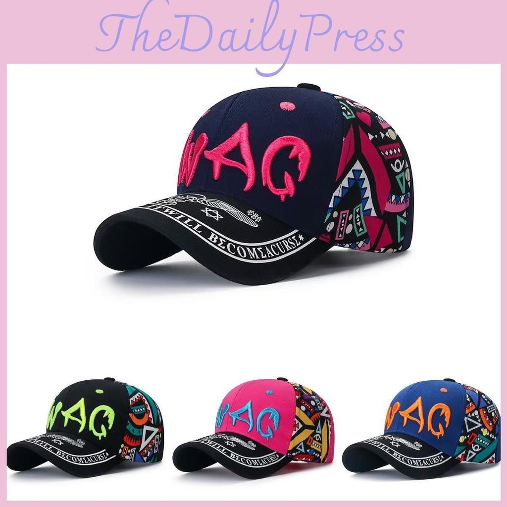 Letters Swag Embroidered Baseball Cap Uv Protection Outdoor Use Fashion Hat