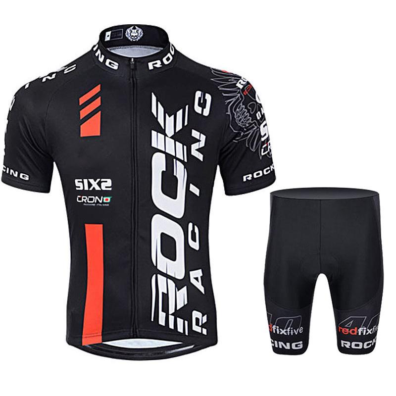 2026 Verano Transpirable Conjunto de Traje de Ciclismo de Manga Corta Conjunto de Traje de Ciclismo Pantalones de Ciclismo con Tirantes Mono de Ciclismo Transpirable que Absorbe el Sudor para Hombre