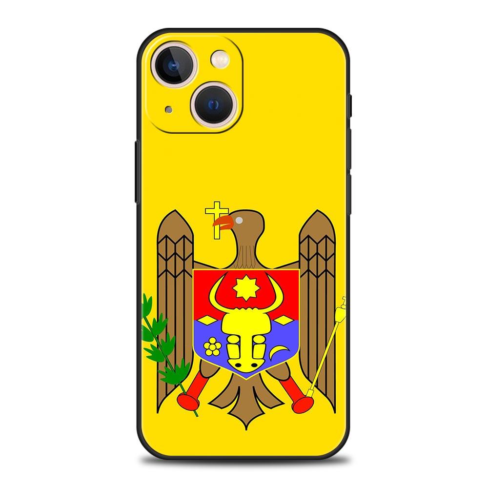 

Чехол для телефона с флагом Молдовы Для iPhone 16e 15 14 13 12 11 Pro Max XS X XR SE 7 8 Plus Оболочка iPhone 16 Мягкий ТПУ Чехол iPhone 12 Pro