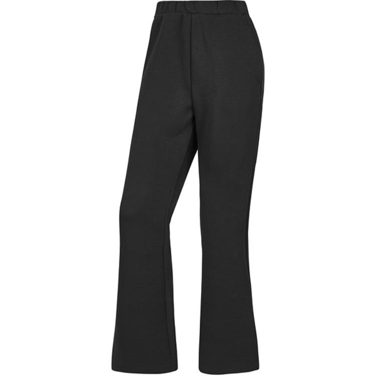 Skechers Comfort Sports Series Goknit Flared Soft Stretch Casual Pants Women bottoms Carbon-Black P424W018-0018 XXL