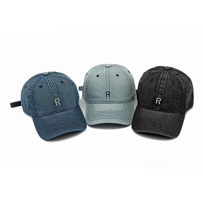 Τζιν καπέλο μπέιζμπολ ανδρικό γυναικείο αντηλιακό εξωτερικού χώρου Καπάκι γράμμα Κεντημένο καπάκι