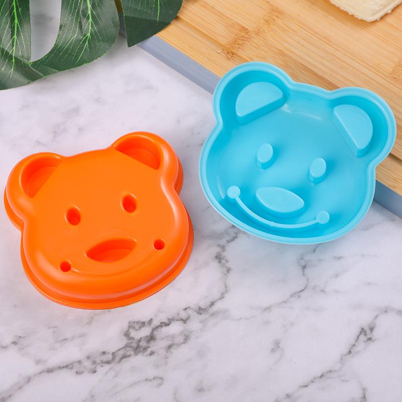 "DIY Bear Sandwich Form - Dětská kreslená vykrajovátka na toasty"