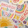 Embroidered Clothing Accessories: Adhesive Patches for Shoes, Hats, and Bags