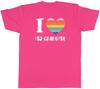I Love my Grandma Rainbow Heart Unisexs TShirt Tee Gift Top