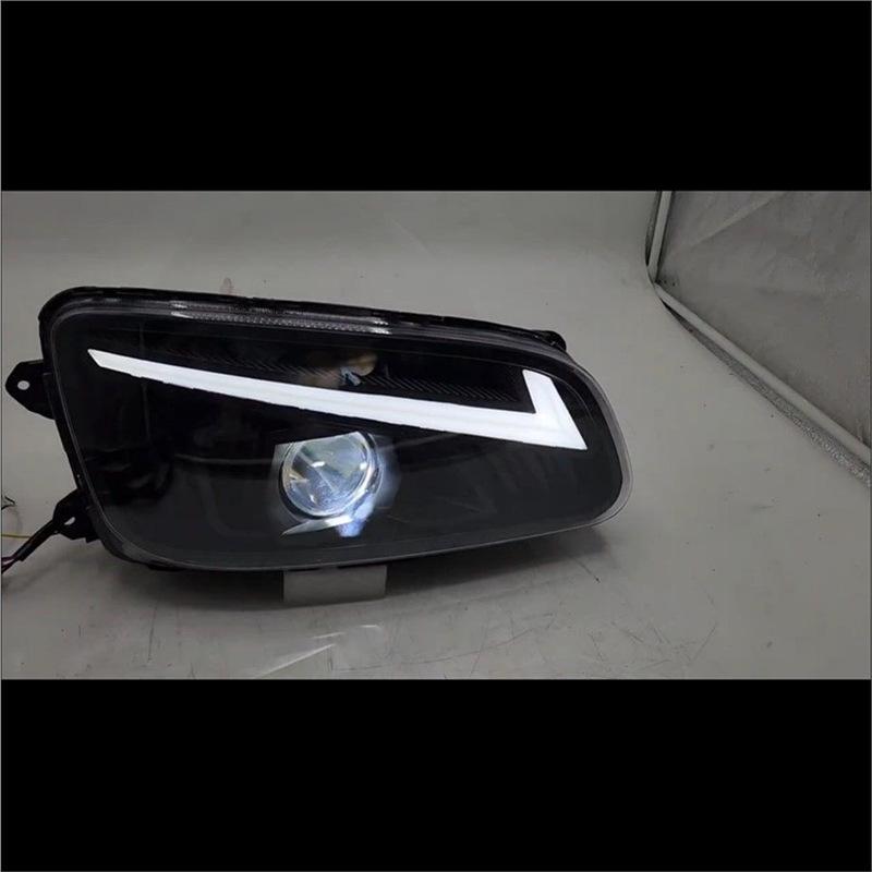 LED Headlight Upgrade for GAC Hino 700: Super Bright Spotlight with Sequential Turn Signals Left