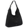 Michael Kors Logo Adjustable Shoulder Strap Suede Tote Bag Women Handbags Black 30F4GY5H3T-001