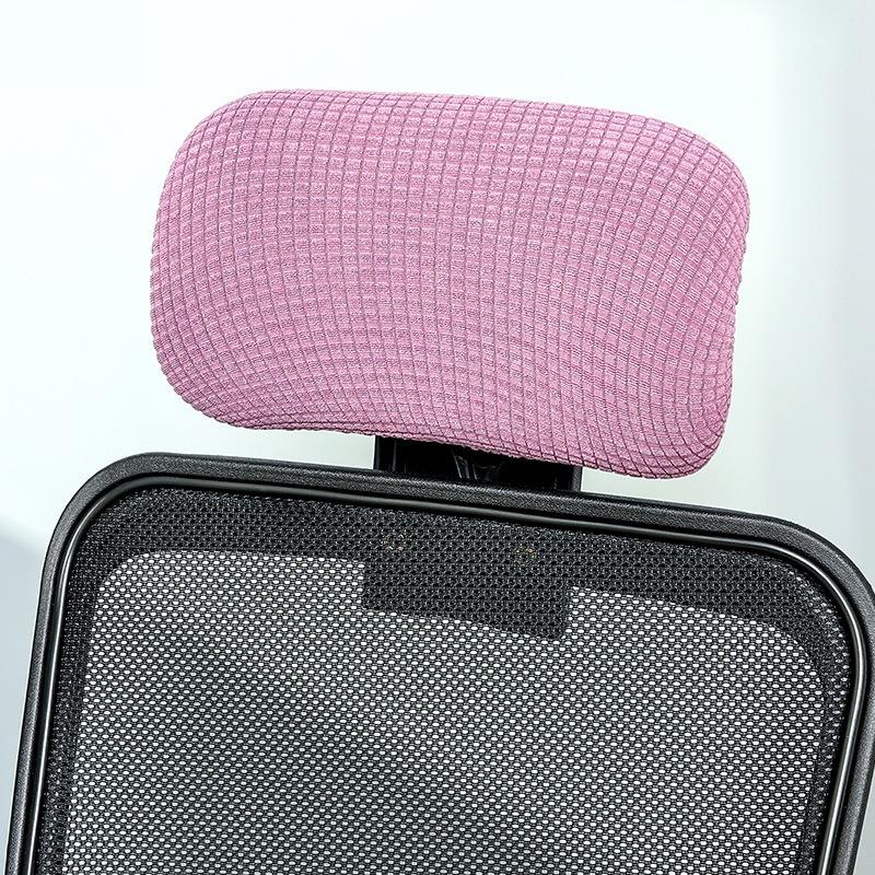 1Pc Esports Chair Head Pillowcase Boss Chair Office Chair Head Cover Dust-proof Stain-proof Stretchy Cover