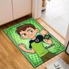 Custom Name Ben Alien Force Rug Game Carpet, Floor Mat for Bedroom Living Room Entryway Rug, Home Decor Idea Gift for Christmas birthday