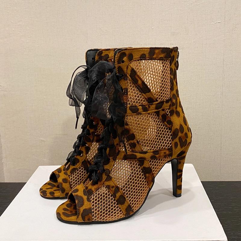 Mode 2025 Mode Neu Offene Zehenpartie Lässige Latein-Tanzschuhe Sandalen Große Tanz-High Heels Damenschuhe