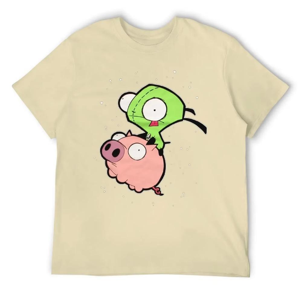Invader Zim Art Classic For Sale Tshirt Novelty T-shirt Crewneck  Move  Funny Geek Home Eur Size