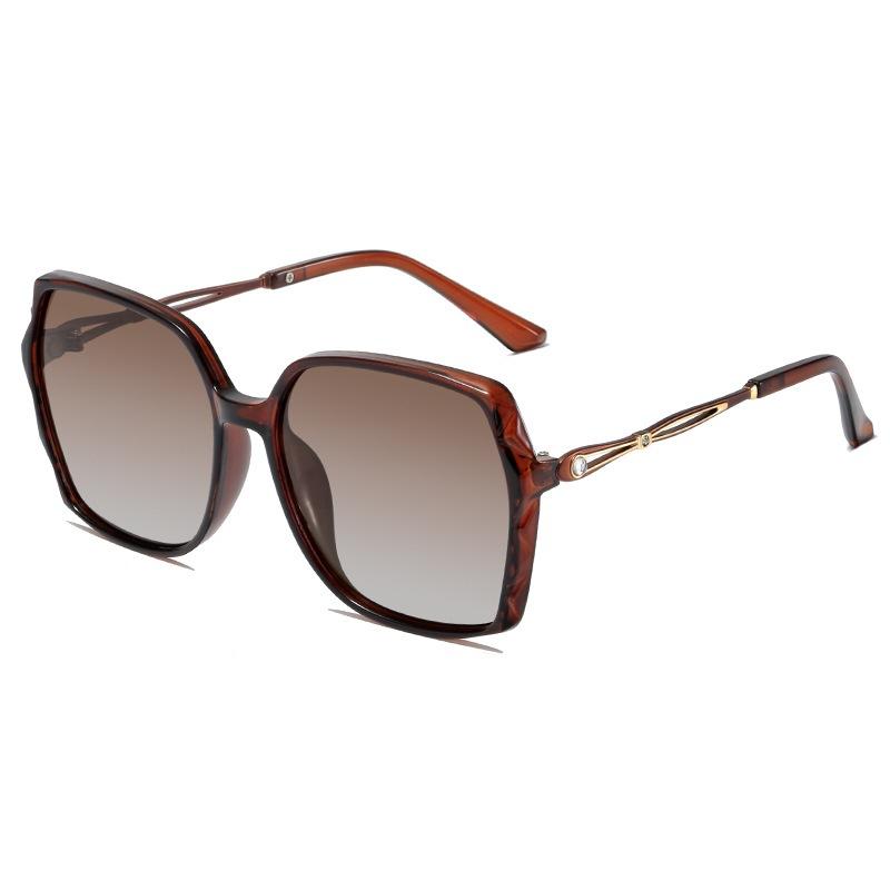 Spot women's new polarized sunglasses, UV-proof concave shape, a must for driving