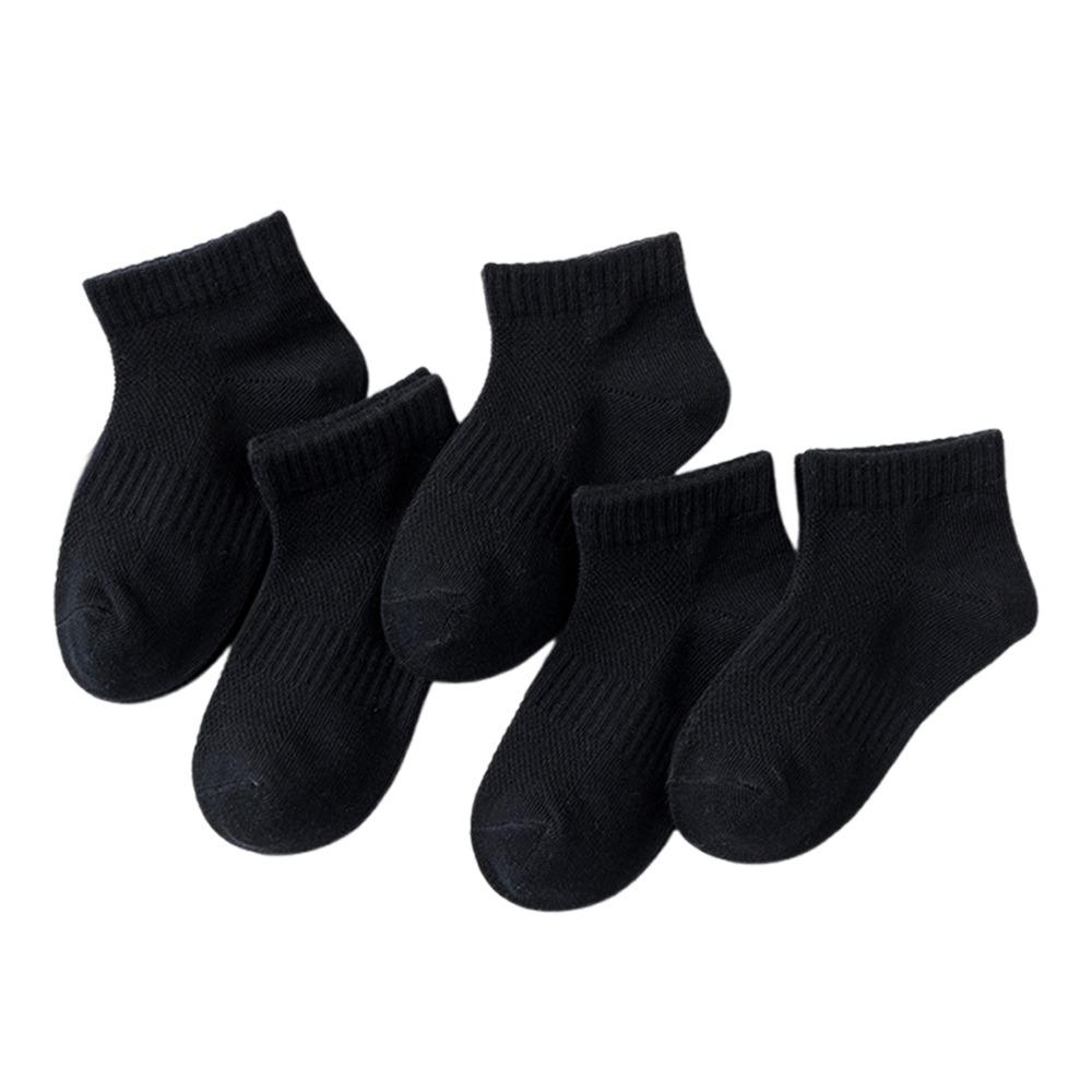 5 Pairs Thin Low Cut Socks Breathable Toddler Baby Socks Children's Ankle Socks  for Boys & Girls