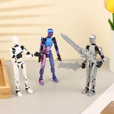 3D Printed Mannequin Dummy 13 Tentacle Series Toys Action Figures Multi-Jointed Movable Shapeshift Robot Parent Child Games