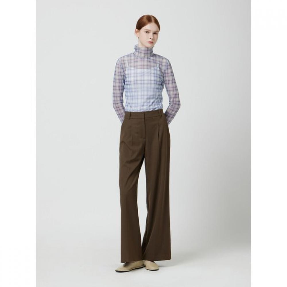 Cc Collect Wool Blend Wide Pants One Tuck  C253msa001c 
