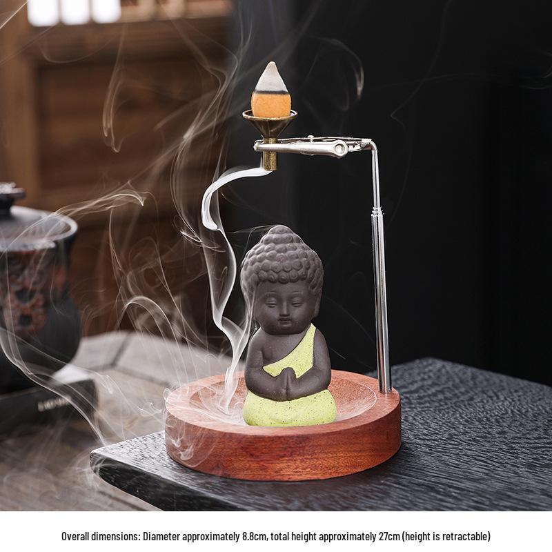 Zen Style Indoor Inverted Incense Burner - Creative Home Decoration Incense Holder