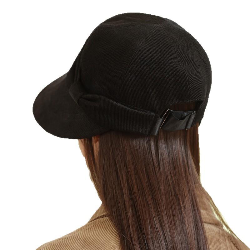 Women's Fashionable and Versatile Basin Hat Korean Version of Warm Baseball Cap Big Brim Showing Face Small Esports Hat