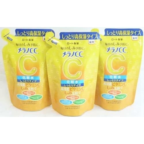 

[Bulk sale] Melano CC medicated anti-blemish whitening lotion, moist type, refill, 170ml x 3 pieces