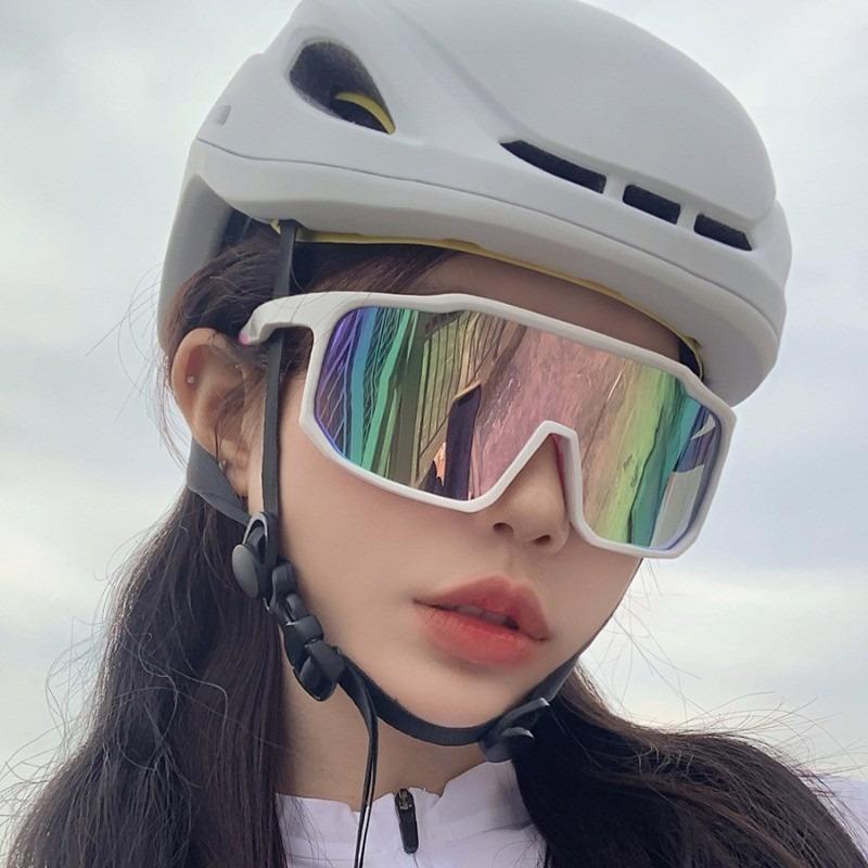 Cool UV Protection Cycling Sunglasses for Women Men Fashion Snowboard Ski Goggles Snowmobile Skiing Skating Sports
