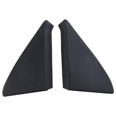 M63K-Noir ABS 1 Paire Panneau de Garniture de Cache-Rétroviseur de Porte Triangle de Montage Convient Pour Golf -Jetta -GTI GLI MK2 191837993 191837994