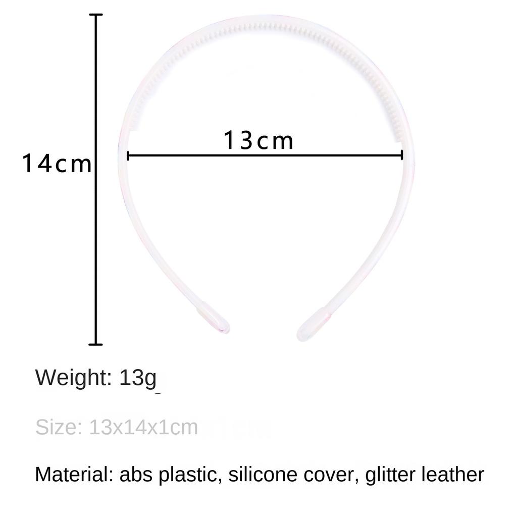 Children's Cute Headband 1cm Partysu Princess Gradient Colorful Hairpin