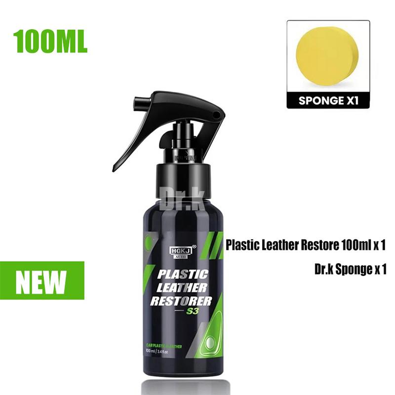 

Автомобильный Пластик Кожа Восстановитель Спрей Полироль Очиститель Покрывающий Агент Вернуть к Черному Больше Блеска Средства для Чистки Автомобиля 100ml