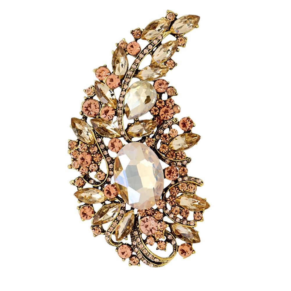 

Большой цветок со стразами брошь-булавка зимнее пальто аксессуары модные свадебные украшения высокое качество винтаж