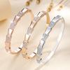 Snake Bone Stone Women's Niche Design Light Luxury High-end Photosensitive Surface Bracelet