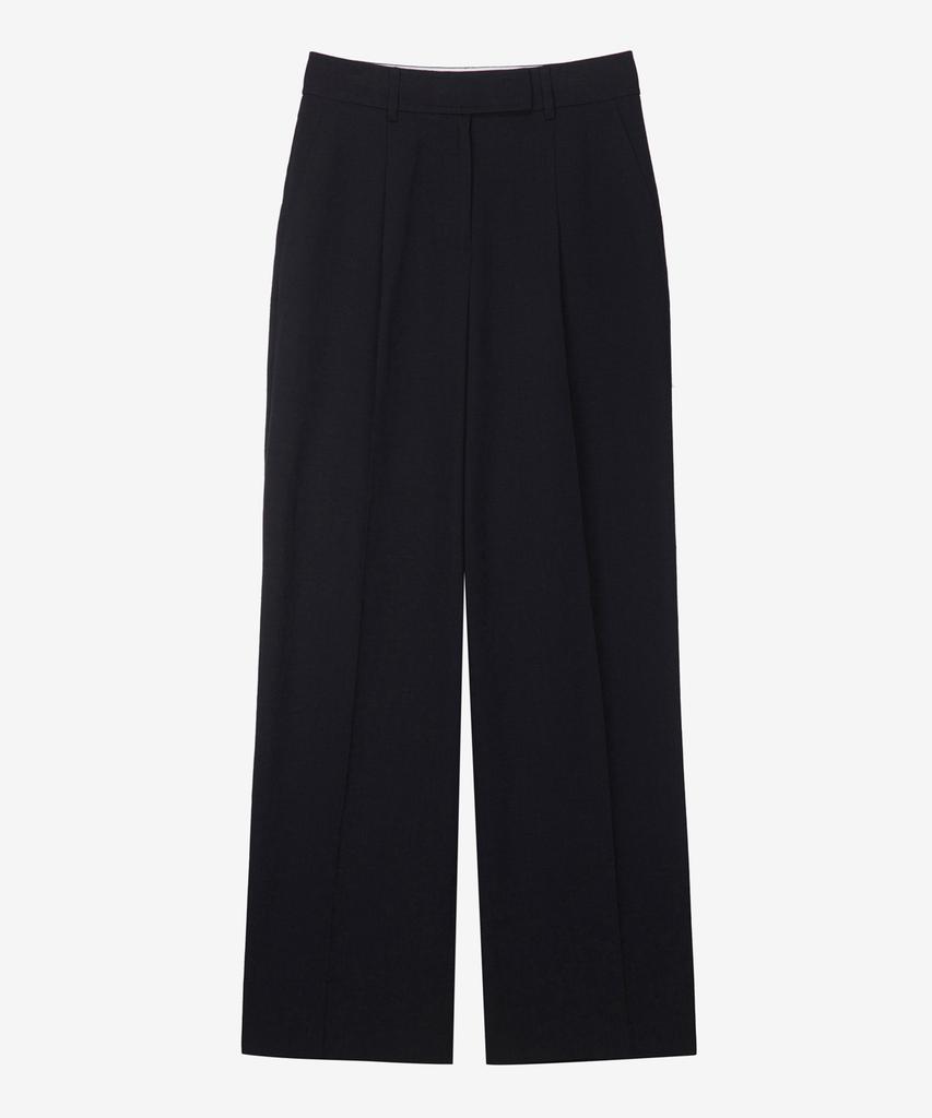 MIND BRIDGE WOMEN [W] Single-Pleat Wide Slacks - 3Color Mypt3203
