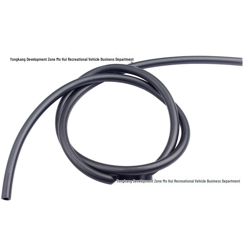 

1M Black Soft Gasoline Hose for Off-Road Motorcycle, ATV, Four-Wheel Beach Karting Scooter (Inner 5MM, Outer 8MM) None