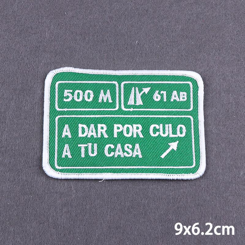 Outdoors Adventure Iron On Patches Sunrise Or Sunset Landscape Embroidery Patches For Clothes, Jeans, Jackets And Backpacks