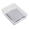 50pcs Disposable Eyeliner Brush Fine Tip Portable Multifunctional Eyeliner Wands Applicators