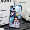 Noragami For iPhone 17 Air 16 15 14 13 12 11 Pro Black Soft Cover Phone Case