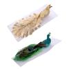 Christmas Tree Decoration Feather Bird Decor Vibrant Holiday Decor Bright Colors