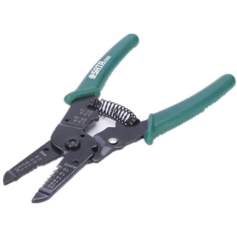 SATA 7-inch Wire Stripper with Cutting Edge 7 inches