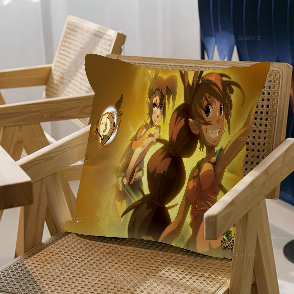 Dofus Cushion Cover X Polyester Sofa Cushions Decorative Throw Pillows Home Decoration Pillowcover