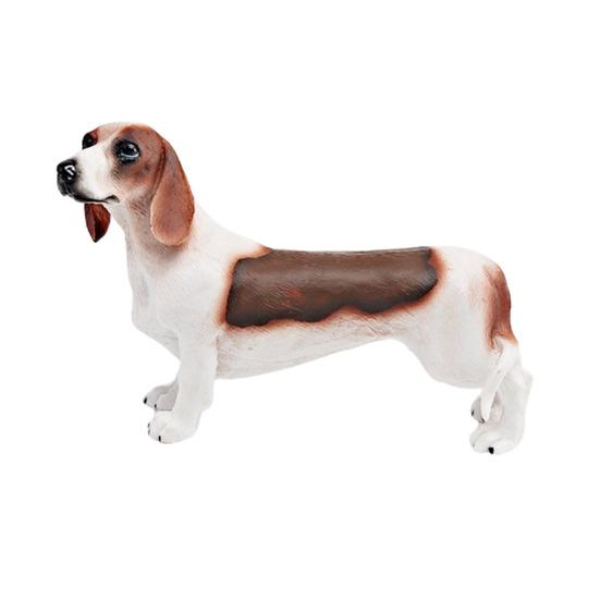 Simulated Dog Figurine PVC Puppy Model Miniature Animal Statue Sculpture Educational Toy Desktop Decoration Ornament Dog Lovers Gift
