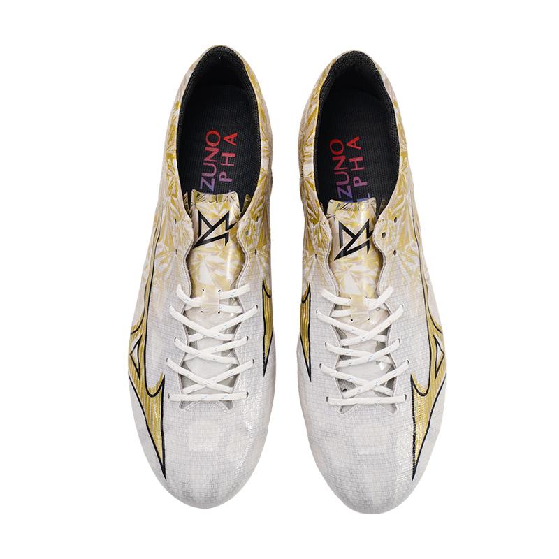 Mizuno Alpha Elite Ag 'White Gold' Sneakers P1GA246350