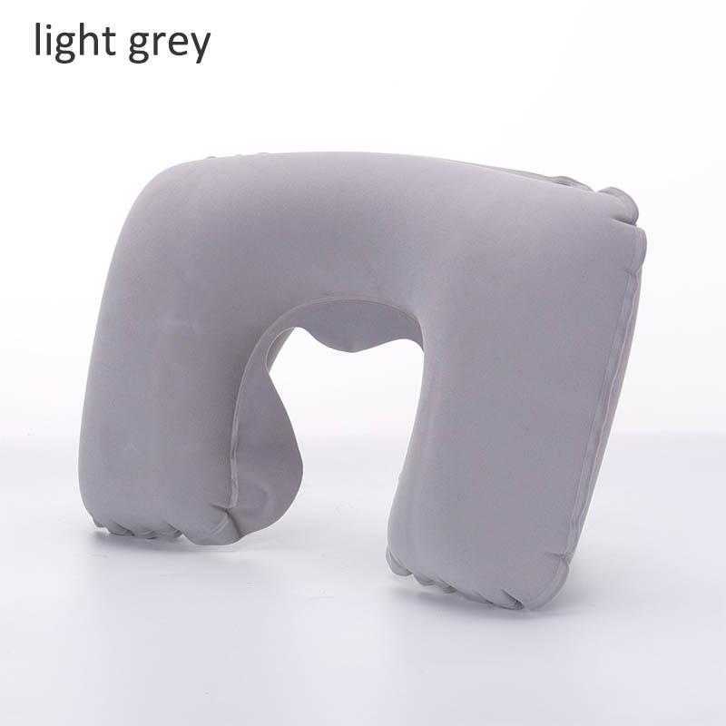 U Shaped Outdoor Accessories Inflatable Comfortable Inflatable Pillow Folding Neck Travel Pillows CDN