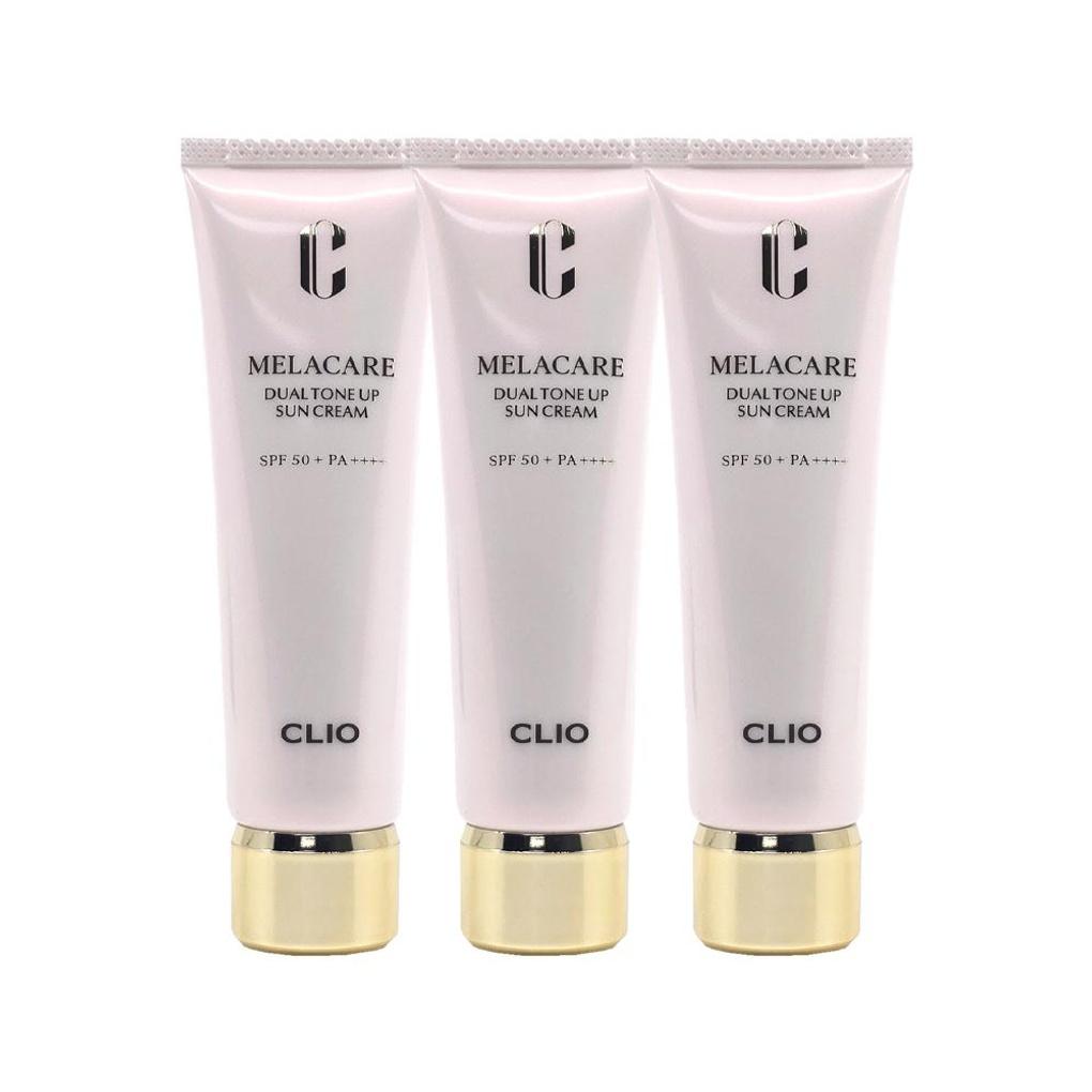 

Clio Melacare Dual Tone-Up Sunscreen 40ml x 3 Clio Melacare Dual Sunscreen 40ml x 3