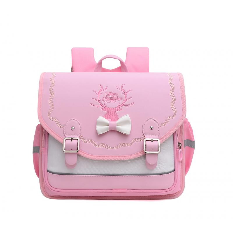 Elementary School Backpack For Boys And Girls Waterproof Children'S Weight-Reducing Spine-Protecting Backpack