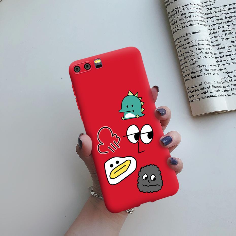 For Huawei P10 plus Phone Case Cute Painted Silicone Back Cover Protector Funda For Huawei P10plus P10 P 10 Plus HuaweiP10 Cases