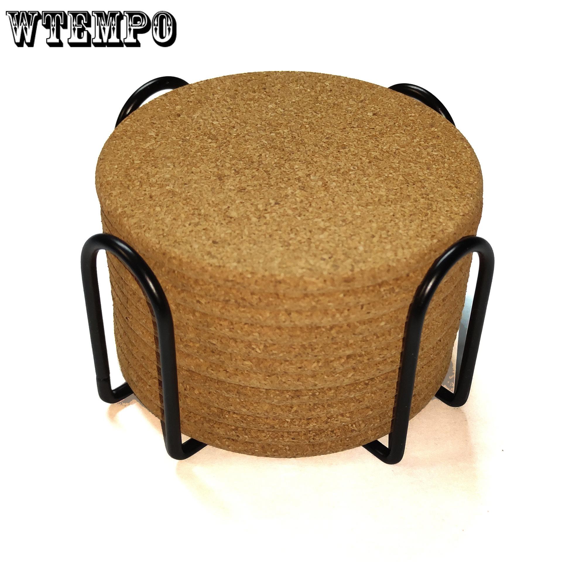 

WTEMPO Drink Coasters with Shelves Thick Soft Coffee Table Coasters Set Tabletop Protection Coasters Bar Kitchen Living Room Home Decoration Coasters 24pcs хакі