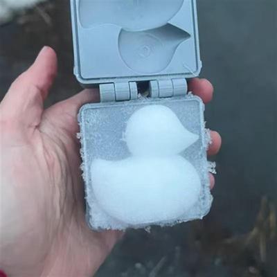 Portable Novelty Snow Duck Mold Maker