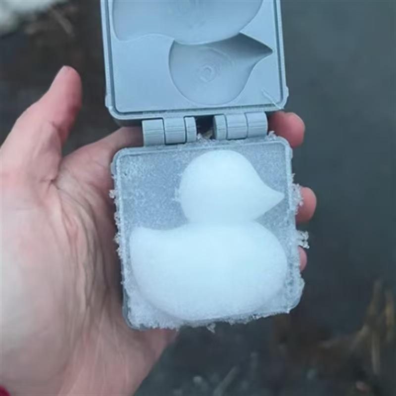 Portable Novelty Snow Duck Mold Maker