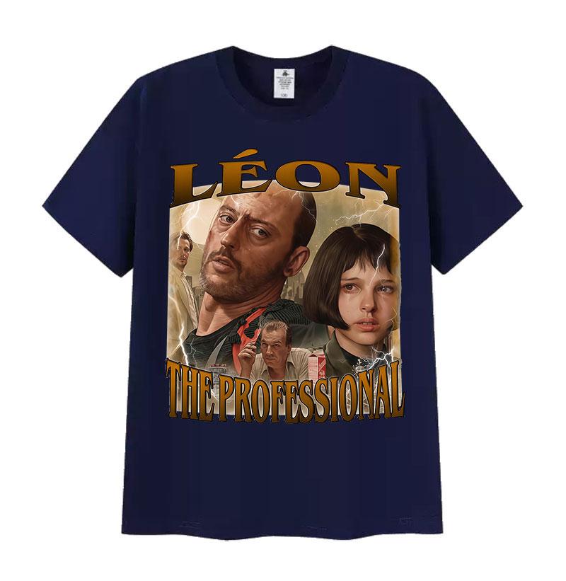 Vintage Leon The Professional Graphic TShirts Unisexs ONeck Fashion High Quality Tshirt Summer Oversized Cotton T Shirt