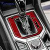 For Subaru Forester 2019 2020 2021 2022 2023 2024 Real Soft Carbon Fiber Sticker LHD RHD Car Automotive Gear Shift Panel Frame