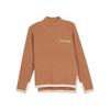 Haier Mans Women's Semi-High Collar Cashmere Blend Sweater