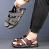Fashion Men's Summer Comfortable Beach Sandals Non-Slip Water Shoes Soft Sole Outdoor Sport Slide Sandals Luxury Brand Male Slippers
